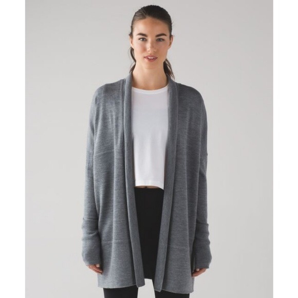 lululemon athletica Sweaters - Lululemon sit in lotus wrap II